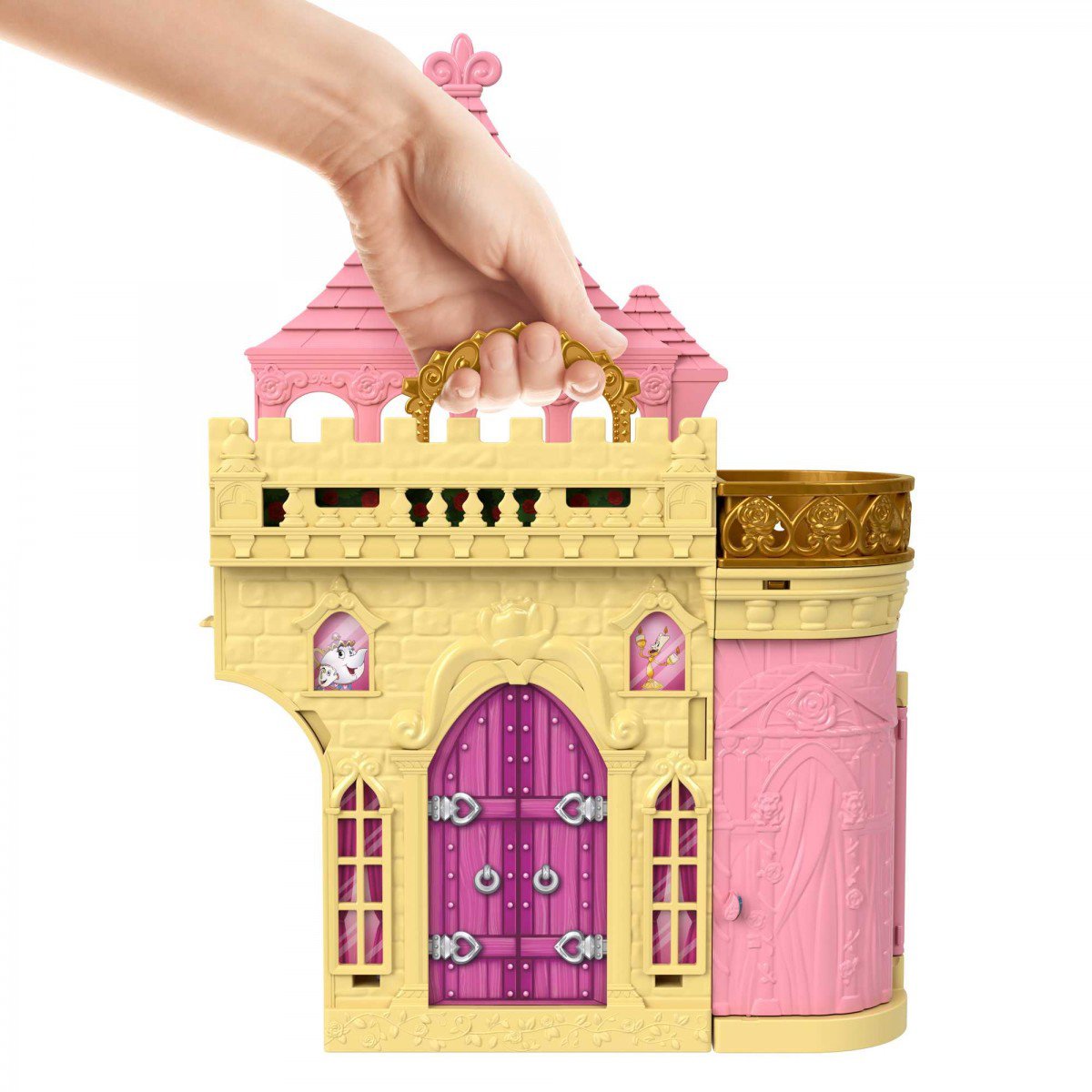 Игровой набор Disney Princess Замок принцессы Белль, 9,5 см (HLW92) - фото 3