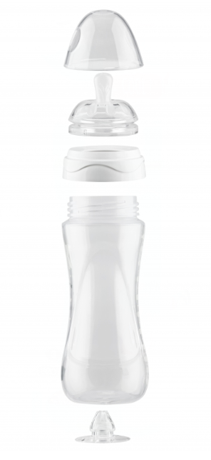 Бутылочка для кормления Nuvita Mimic Cool, антиколиковая, 330 мл, зеленый (NV6052GREEN) - фото 2