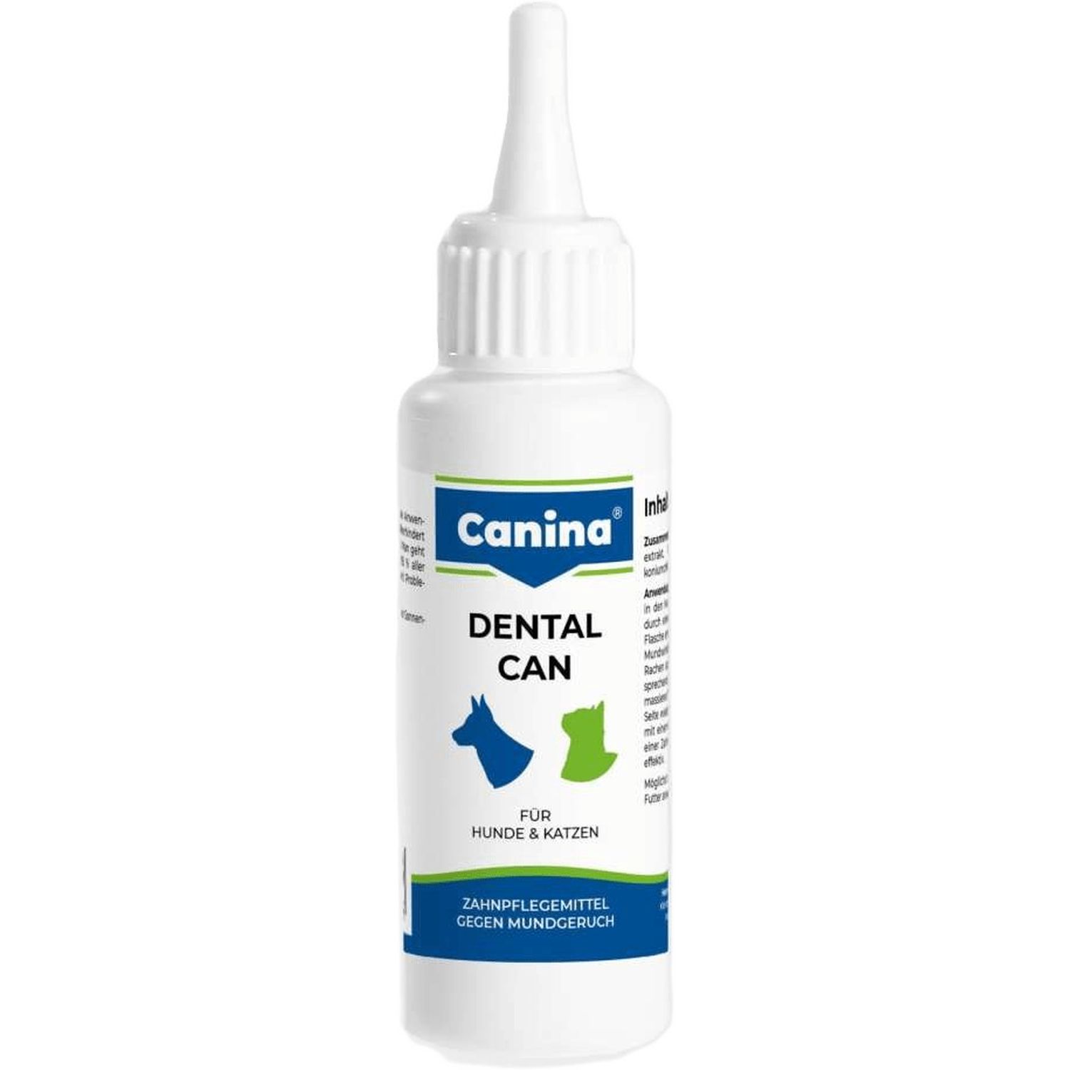 Від запаху з пащі, для здоров'я зубів та ясен для собак Canina Dental Can, 100 мл - фото 1