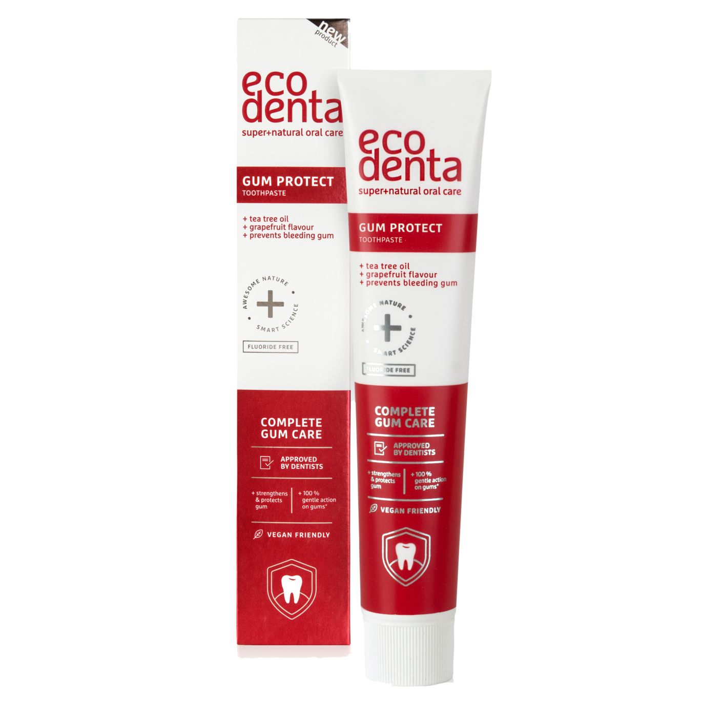 Зубна паста Ecodenta Expert Line для захисту ясен, з олією чайного дерева, 75 мл (4770001005538) - фото 1