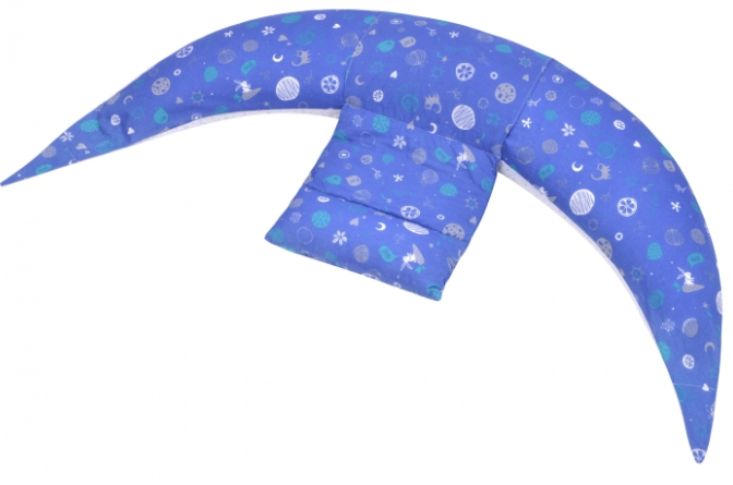 Набір аксесуарів для подушки Nuvita DreamWizard, синій (NV7101BLUE) - фото 2