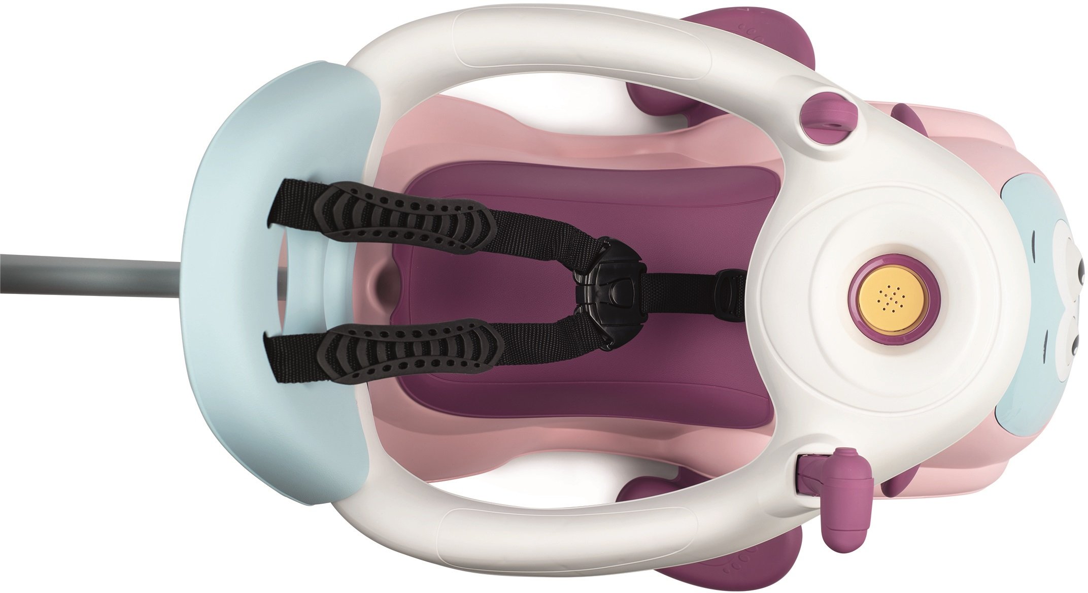 Машина для катання дитяча Smoby Toys Маестро 4 в 1 з функцією гойдалки, рожевий (720305) - фото 3