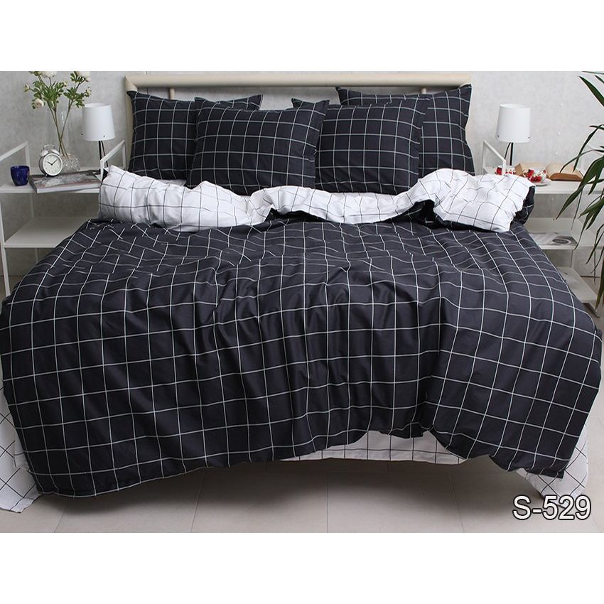 Комплект постільної білизни TAG Tekstil з компаньйоном 2-спальний 000267395 (S529) - фото 1