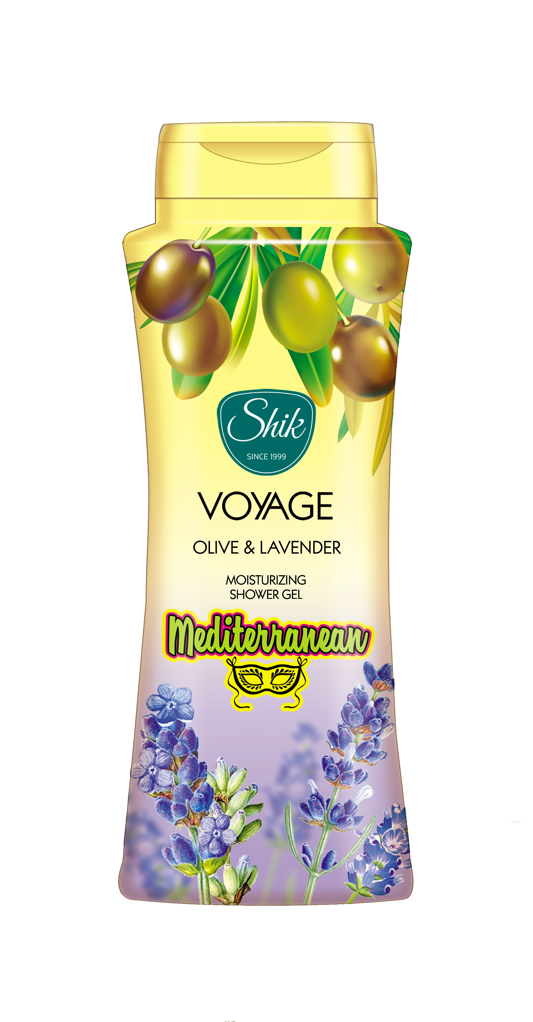 Гель для душа Shik Voyage Olive&Lavender, 600 мл - фото 1