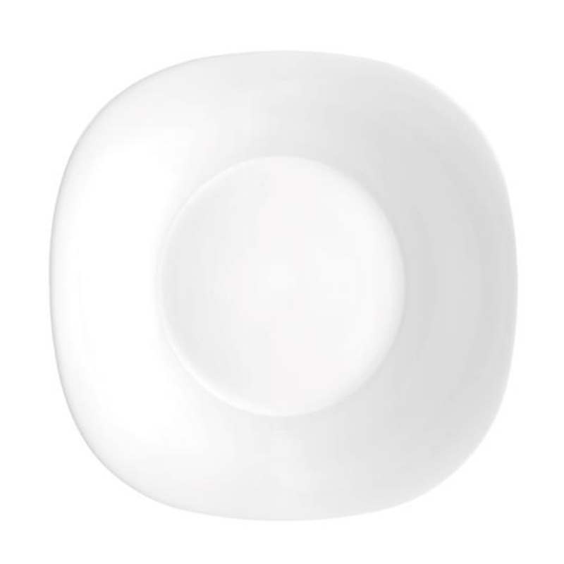 Тарелка суповая Bormioli Rocco Parma, 23x23 см, белый (498870F27321990) - фото 1