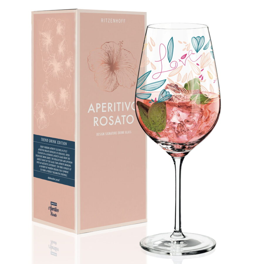 Бокал для игристых напитков Ritzenhoff Aperitivo Rosato от Véronique Jacquart, 605 мл (3240015) - фото 1