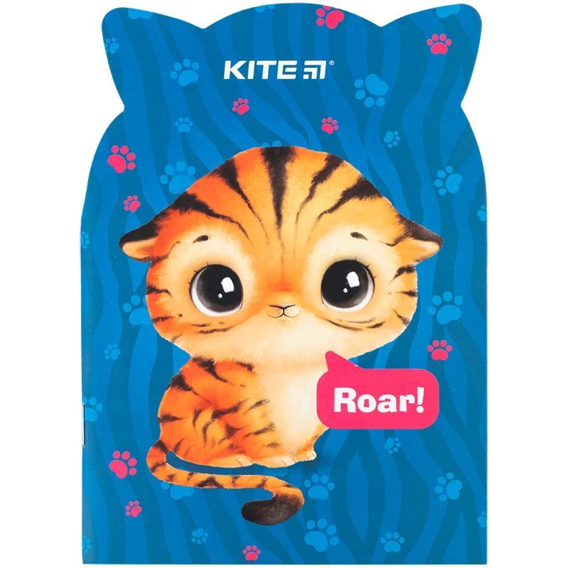 Блокнот Kite Roar cat B6 в клеточку 48 листов (K24-461-1) - фото 1