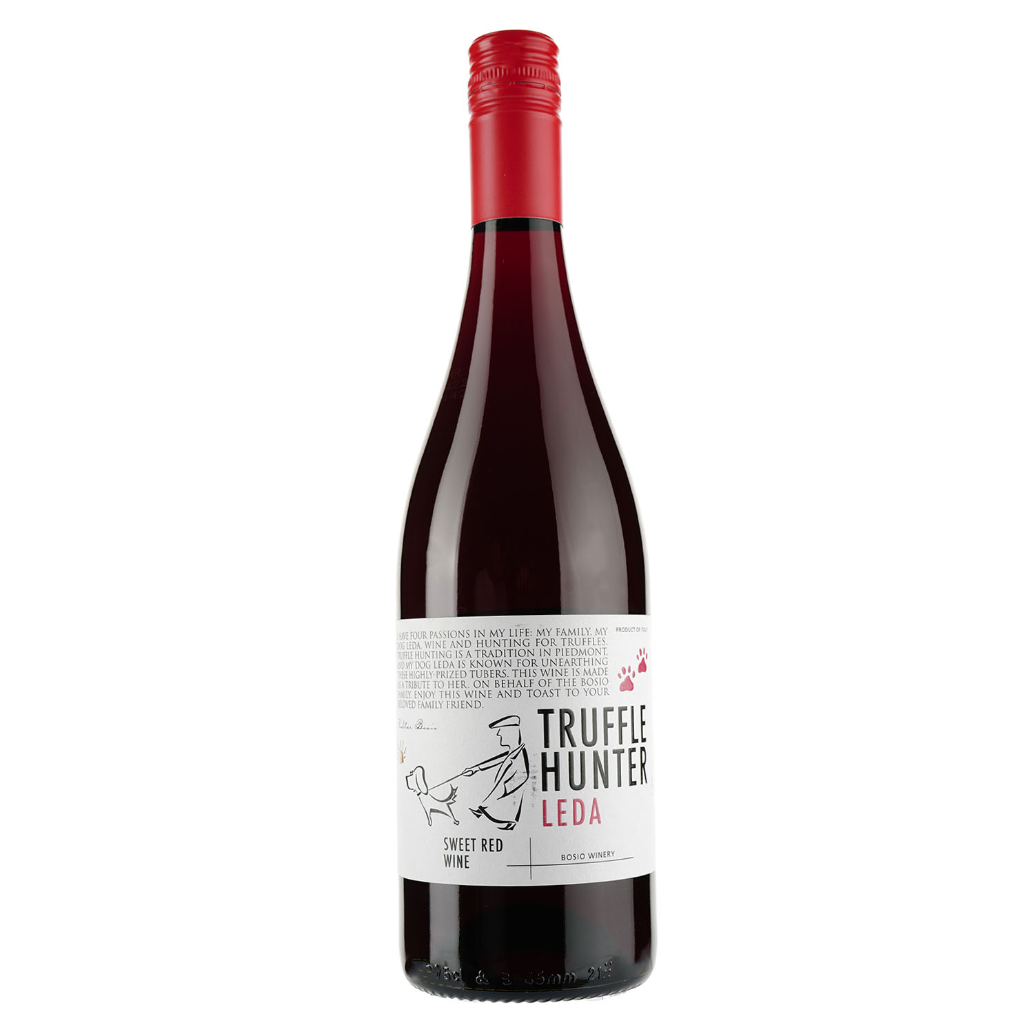 Вино Truffle Hunter Leda Sweet Red, червоне, солодке, 5%, 0,75 л - фото 1
