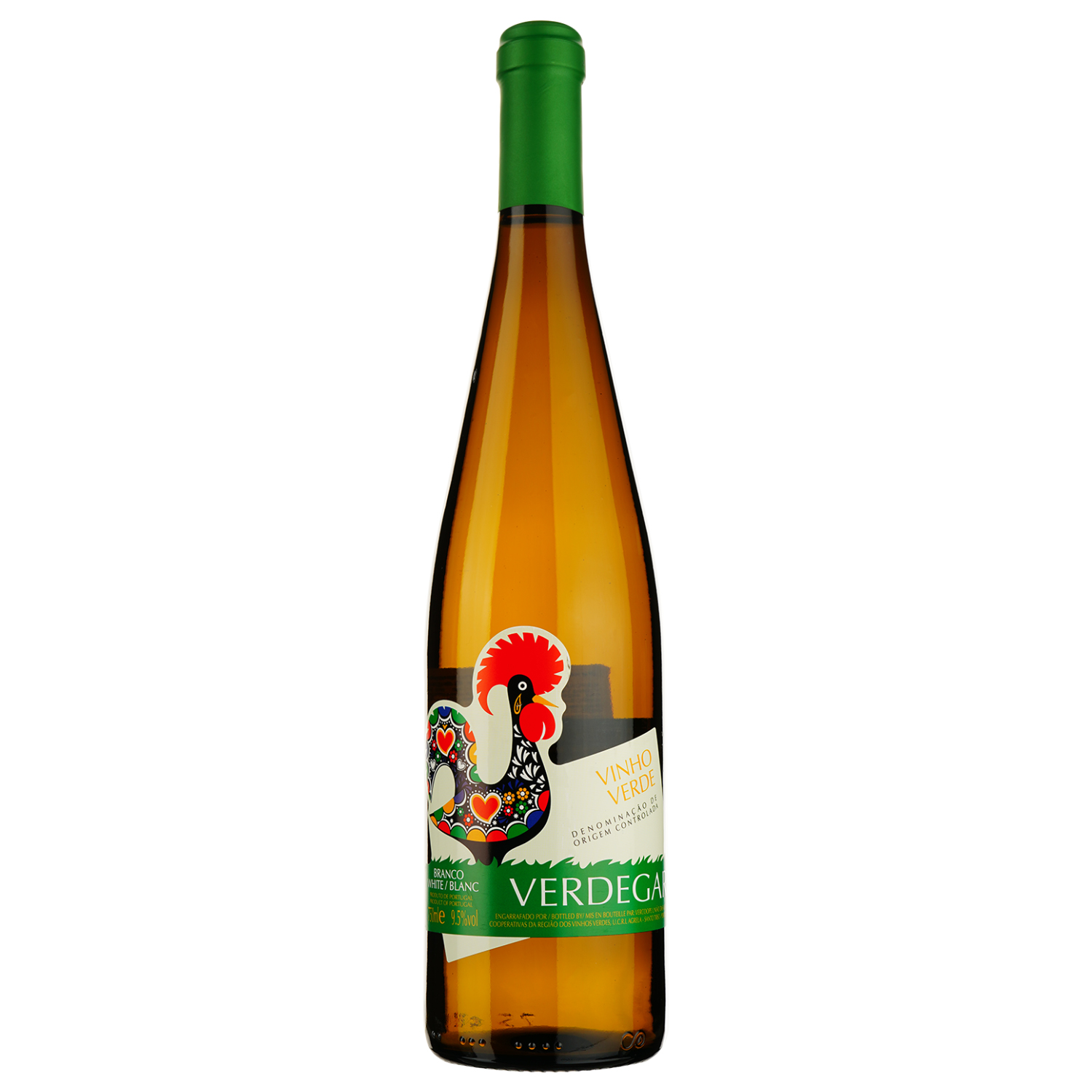 Вино Verdegar Vinho Verde Branco DO, белое, полусухое, 9,5%, 0,75 л (32393) - фото 1