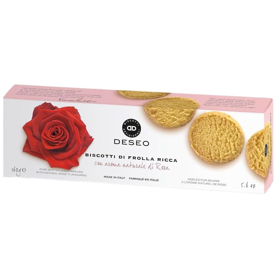 Печиво пісочне Deseo з натуральним ароматизатором троянди 160 г - фото 1