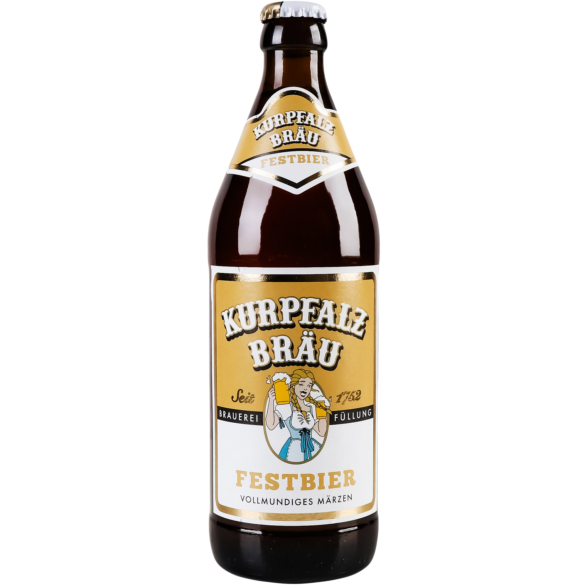 Пиво Kurpfalz Brau Festbier светлое 5.8% 0.5 л - фото 1