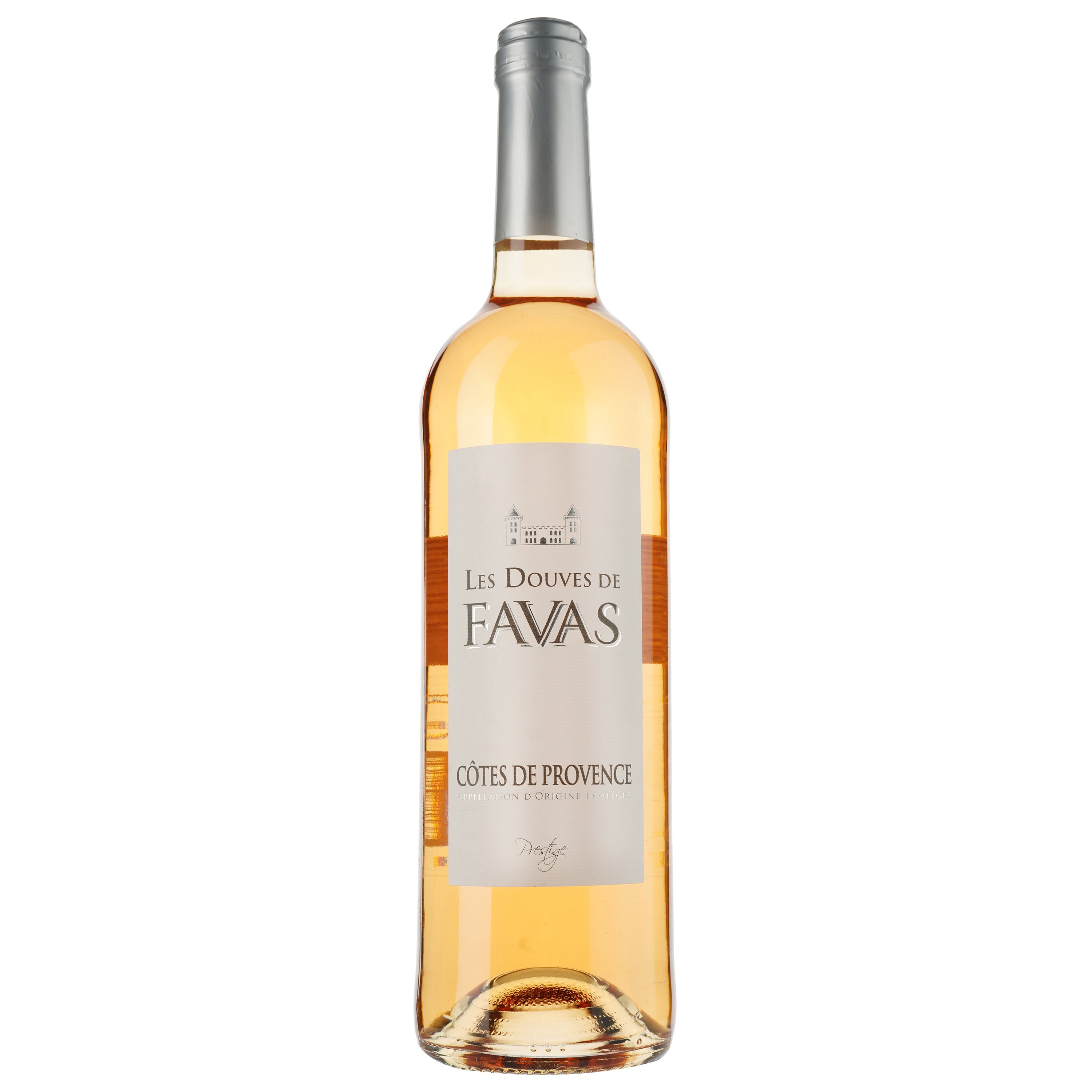 Вино Les Douves De Favas Rose AOP Cotes de Provence, розовое, сухое, 0,75 л - фото 1
