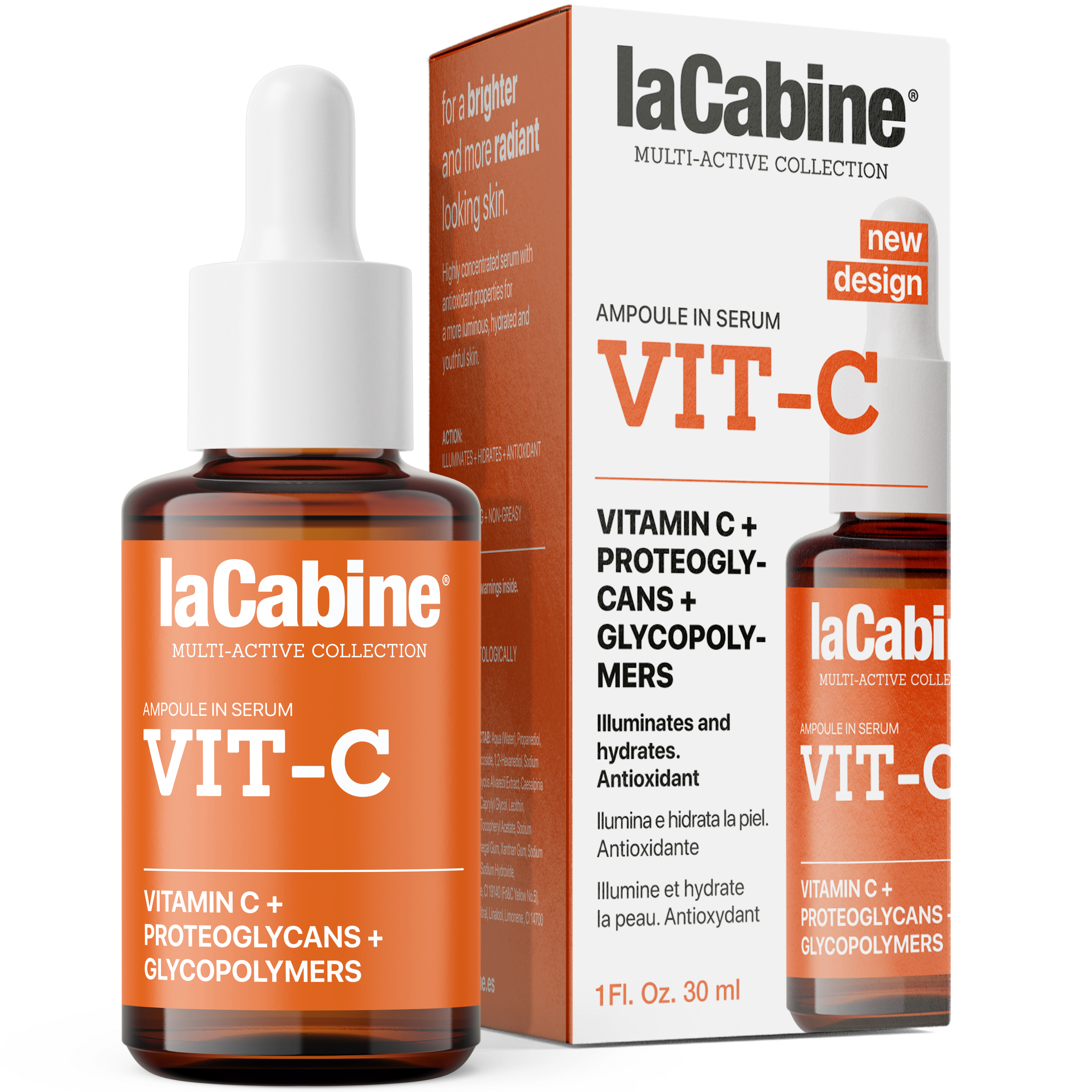 Высококонцентрированная сыворотка для лица La Cabine Vit-C с витамином С 30 мл - фото 1
