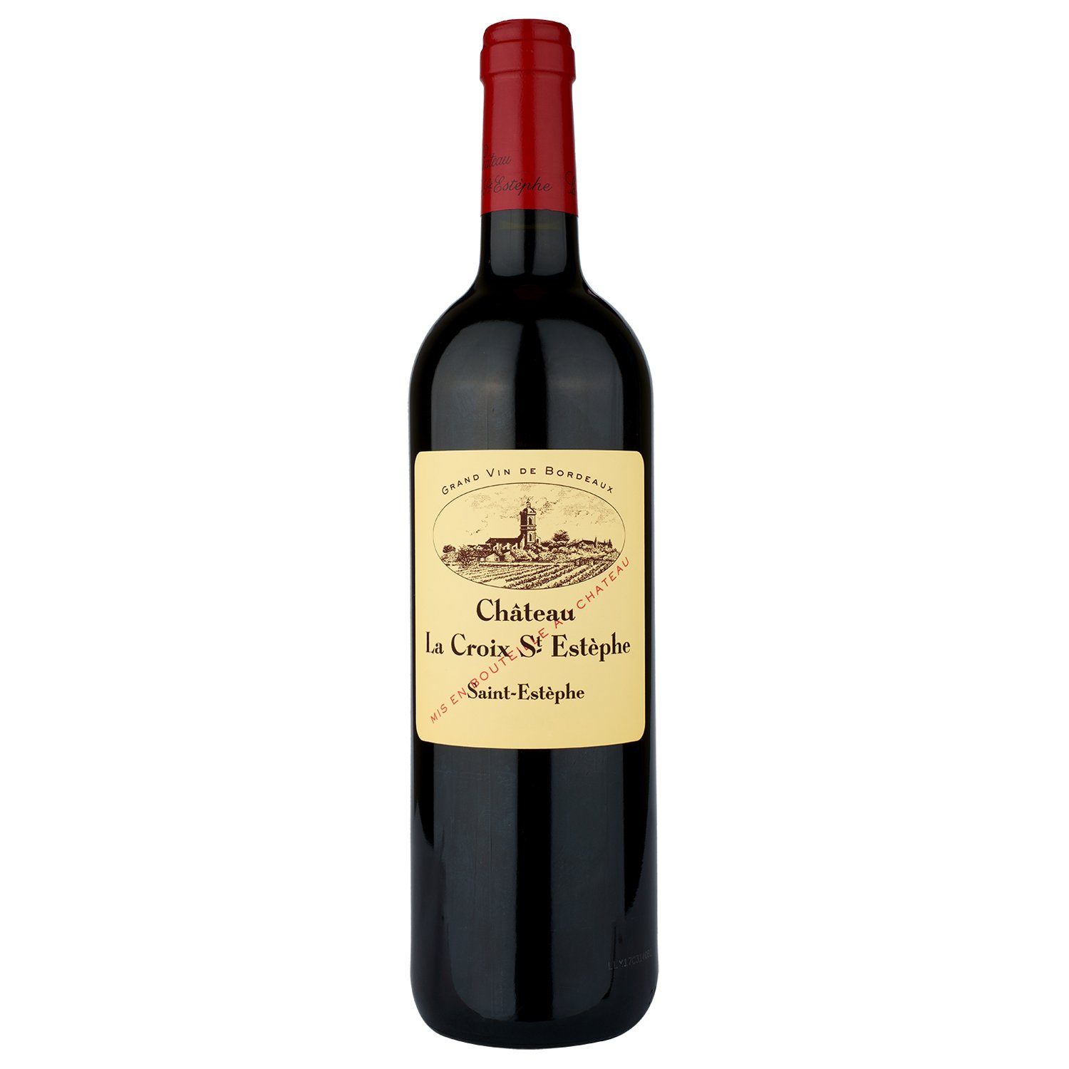 Вино Chateau La Croix Saint Estephe Chateau 2017, красное, сухое, 0,75 л (R2461) - фото 1