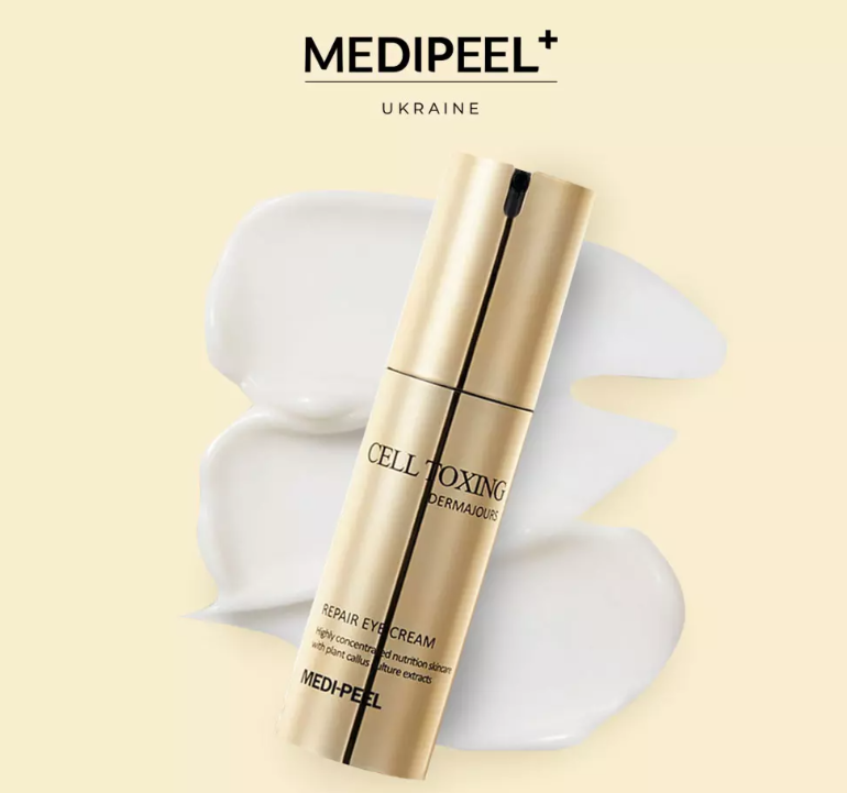 Крем для повік Medi-Peel Cell Toxing Dermajours Repair Eye Cream зміцнювальний зі стовбуровими клітинами 30 мл - фото 3