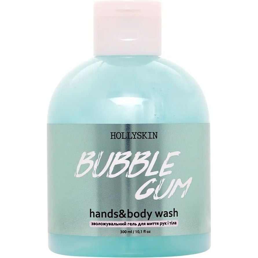Увлажняющий гель для рук и тела Hollyskin Bubble Gum, 300 мл - фото 1