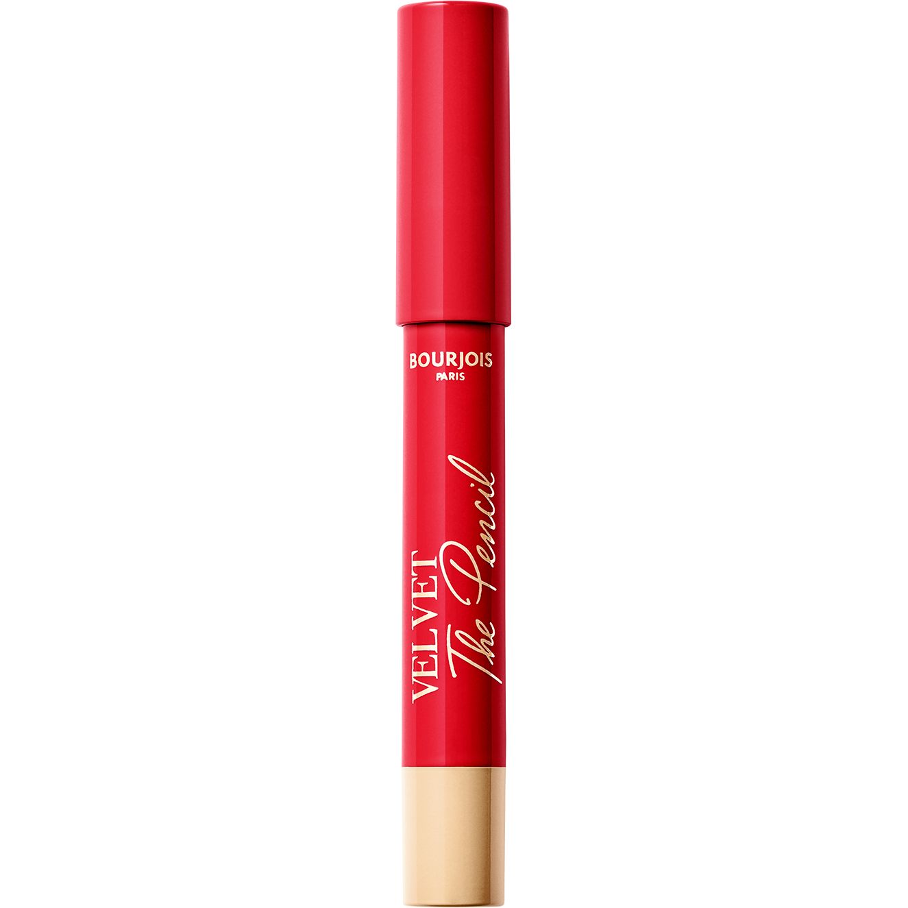 Карандаш-помада матовая Bourjois Velvet The Pencil тон 07 (Rouge Escarmin) 1.8 г - фото 1