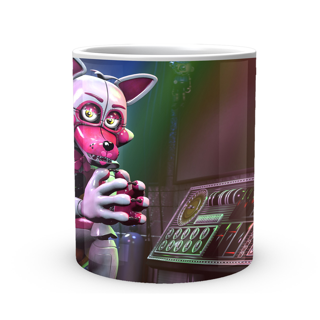 Кружка GeekLand Five Nights At Freddys Пять ночей с Фредди Funtime Foxy Сидит FN.02.389 - фото 2