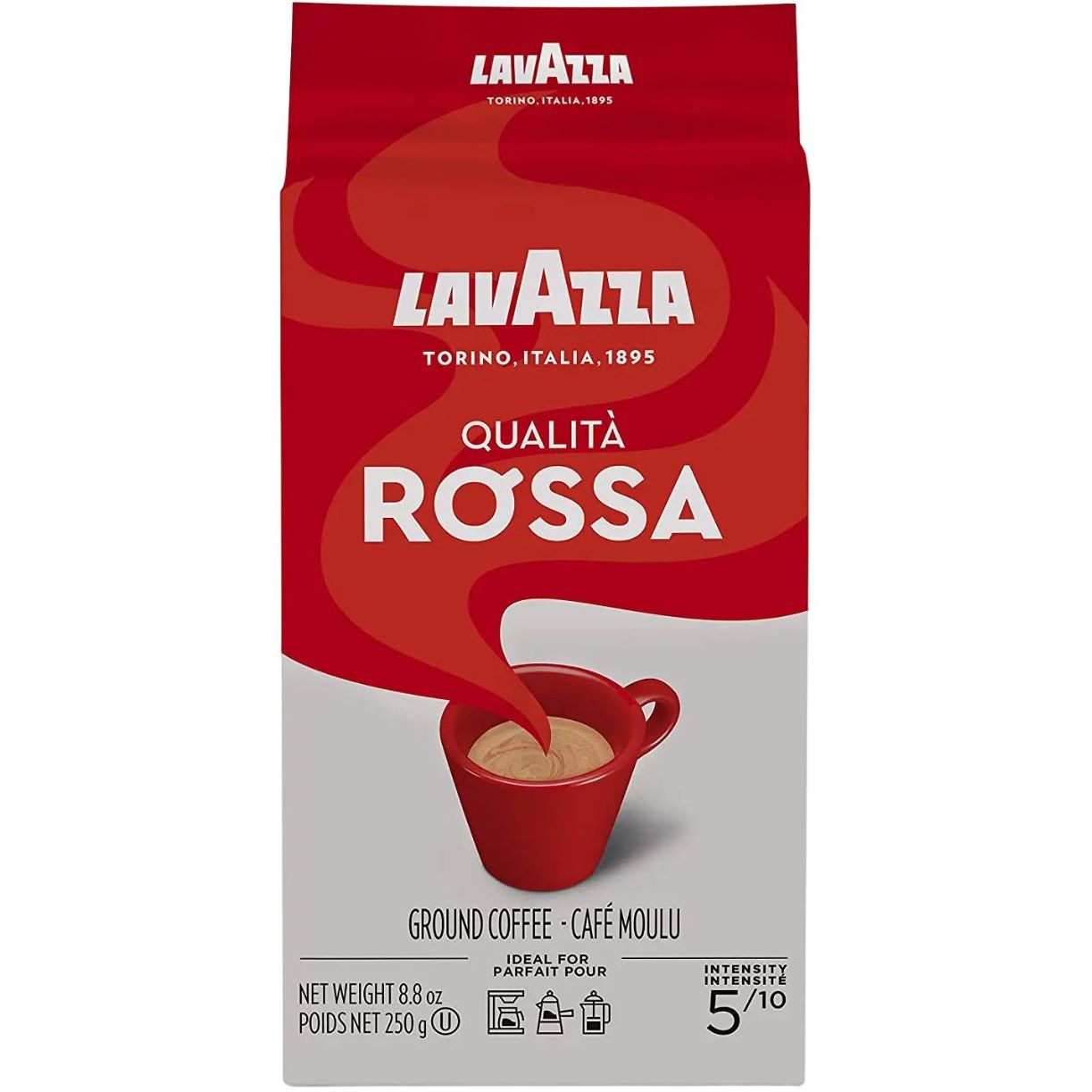 Кава мелена Lavazza Qualita Rosso 250 г (49186) - фото 1