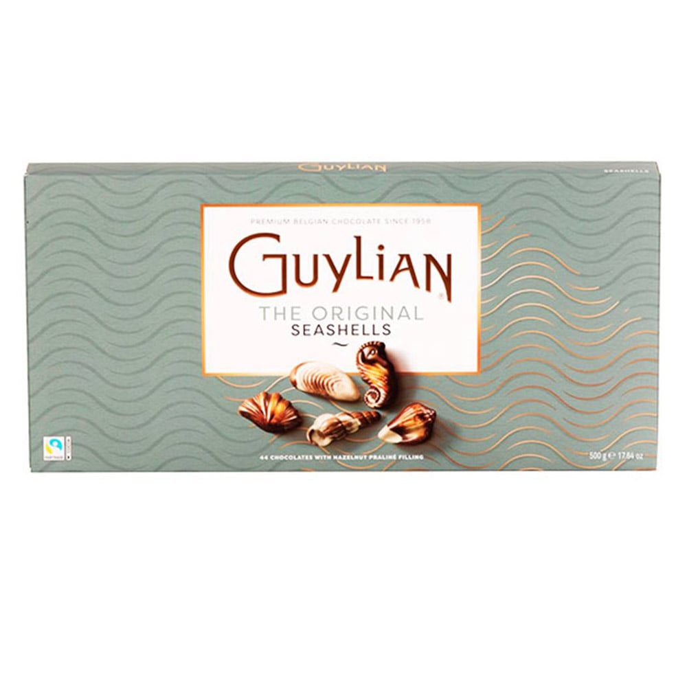 Шоколадные конфеты Guylian Морские Ракушки с начинкой пралине, 500 г - фото 1