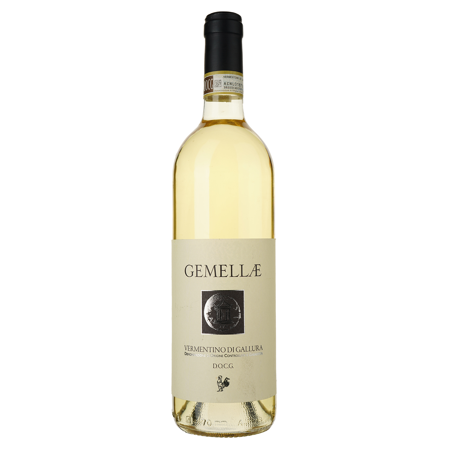 Вино Cantina Gallura Vermentino Gemellae, белое, сухое, 0,75 л - фото 1