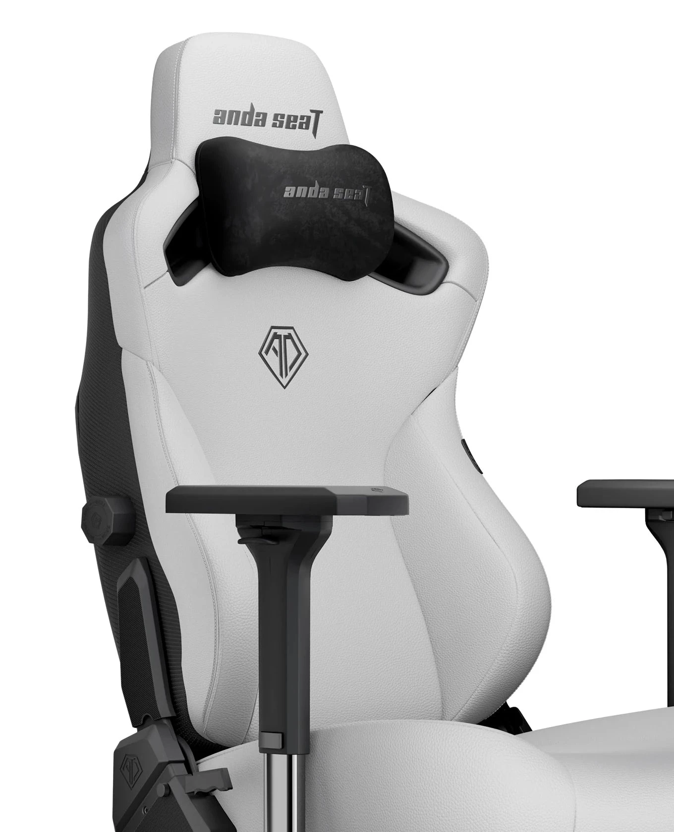 Кресло игровое Anda Seat Kaiser 3 Size L White (AD12YDC-L-01-W-PV/C) - фото 4