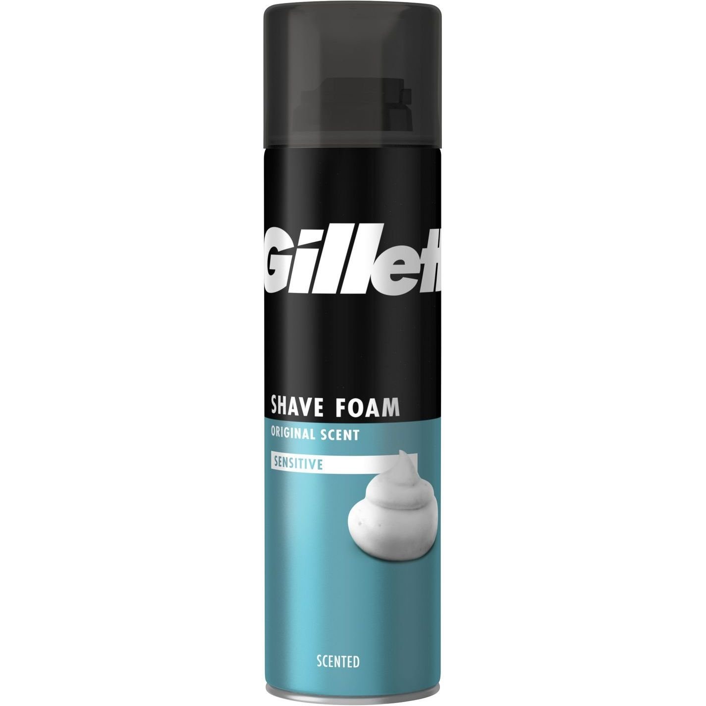 Фото - Пена для бритья Gillette Піна для гоління  Classic Sensitive, для чутливої шкіри, 200 мл 