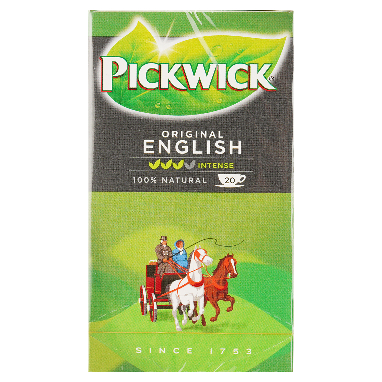 Чай черный Pickwick English, 40 г (20 шт. х 2 г) (895581) - фото 1