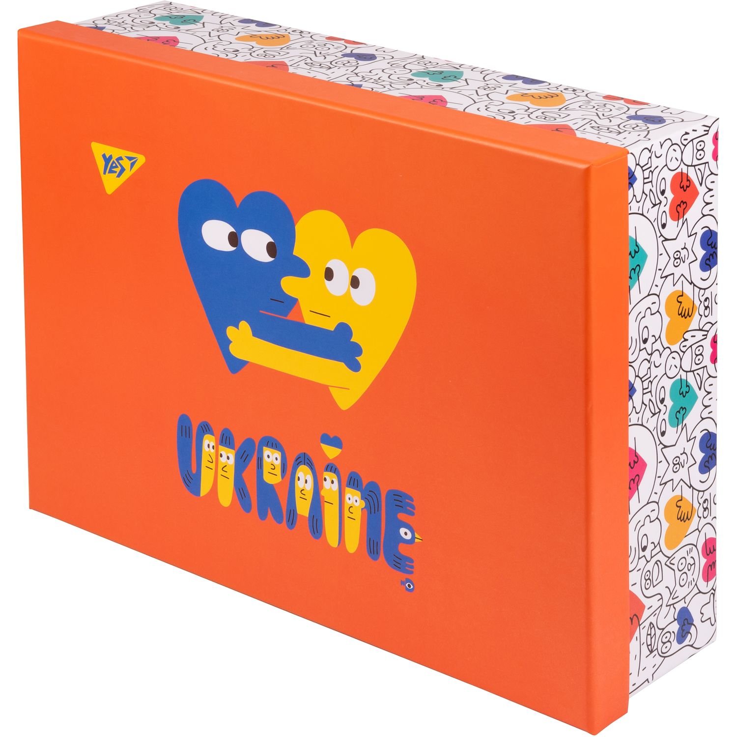 Настільний органайзер у наборі Yes Stand with Ukraine, картон, 4 предмети, різнобарвний (450130) - фото 6
