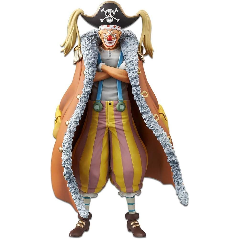 Фигурка Bandai Spirits THE GRANDLINE MEN One Piece Buggy Ван Пис Багги 16 см BS GM OP BG - фото 1