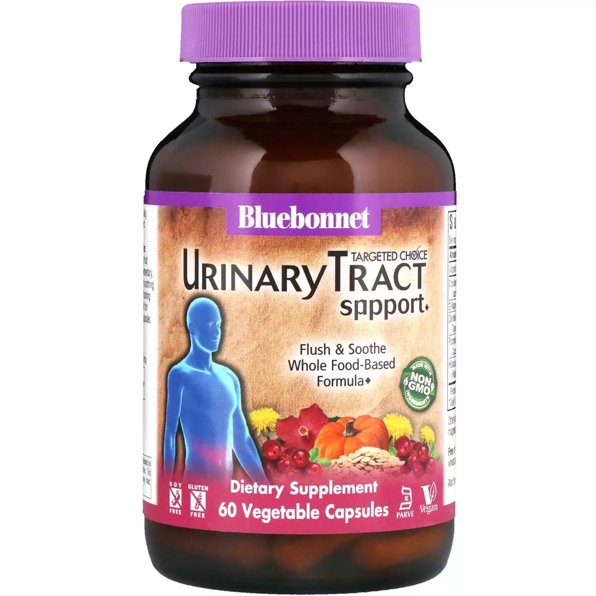 Комплекс для мочевыводящих путей Bluebonnet Nutrition Targeted Choice Urinary Tract Support 60 вегетарианских капсул - фото 1