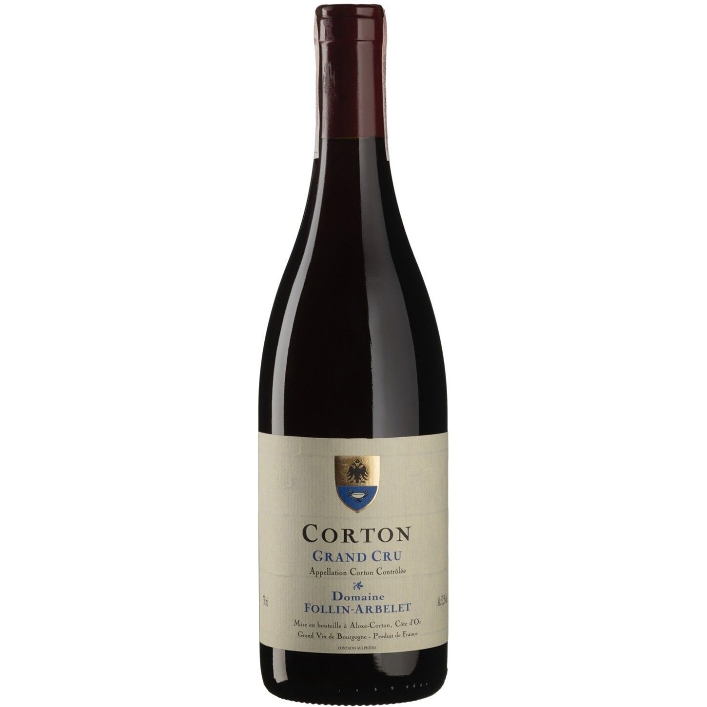 Вино Domaine Follin Arbelet Corton Grand Cru 2020, красное, сухое, 0,75 л - фото 1
