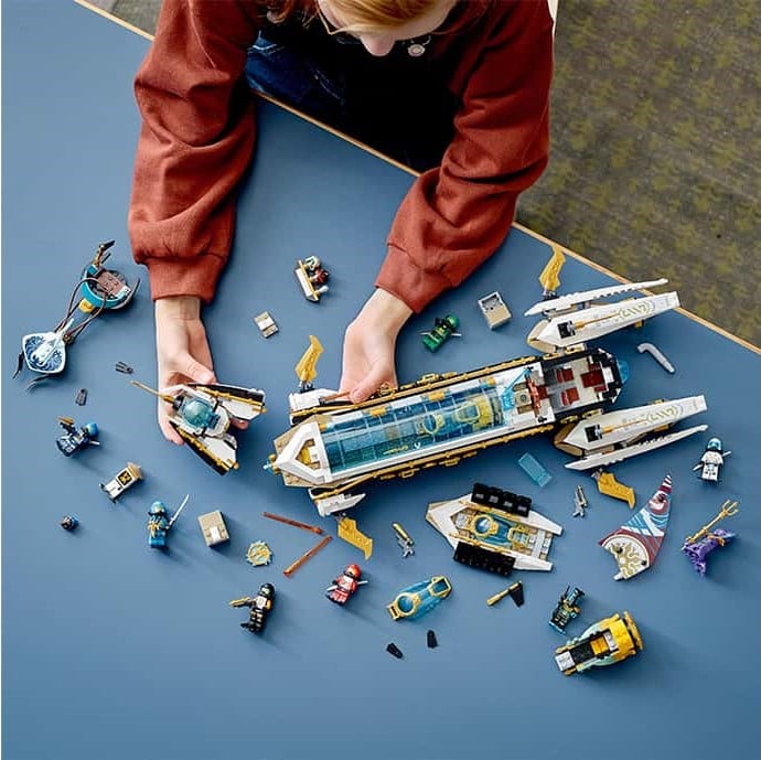 Конструктор LEGO Ninjago Подводный Дар Судьбы, 1159 деталей (71756) - фото 6