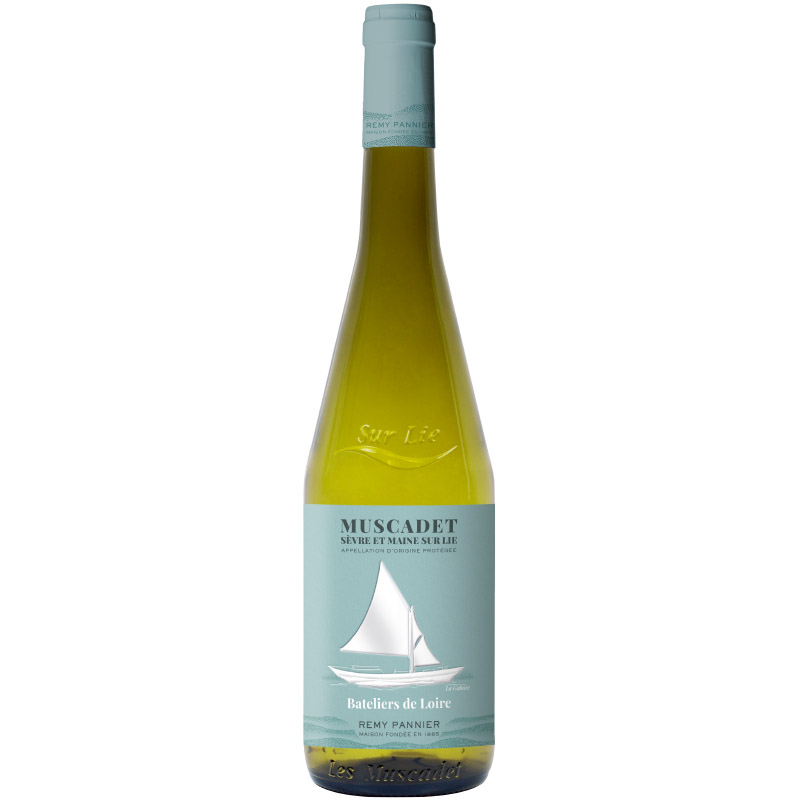 Вино Remy Pannier Muscadet Sevre-et-Maine sur Lie AOP 2022, белое, сухое, 0.75 л - фото 1