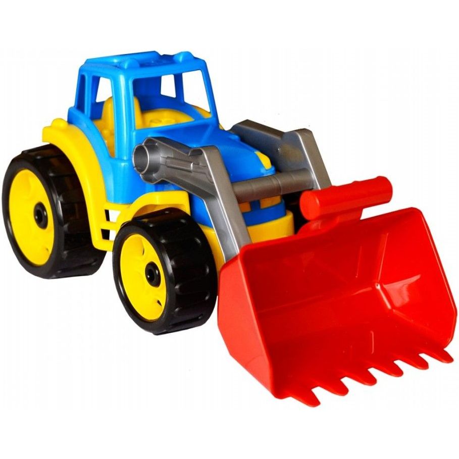 Іграшкова машинка ТехноК Трактор блакитна з жовтим (1721) - фото 1