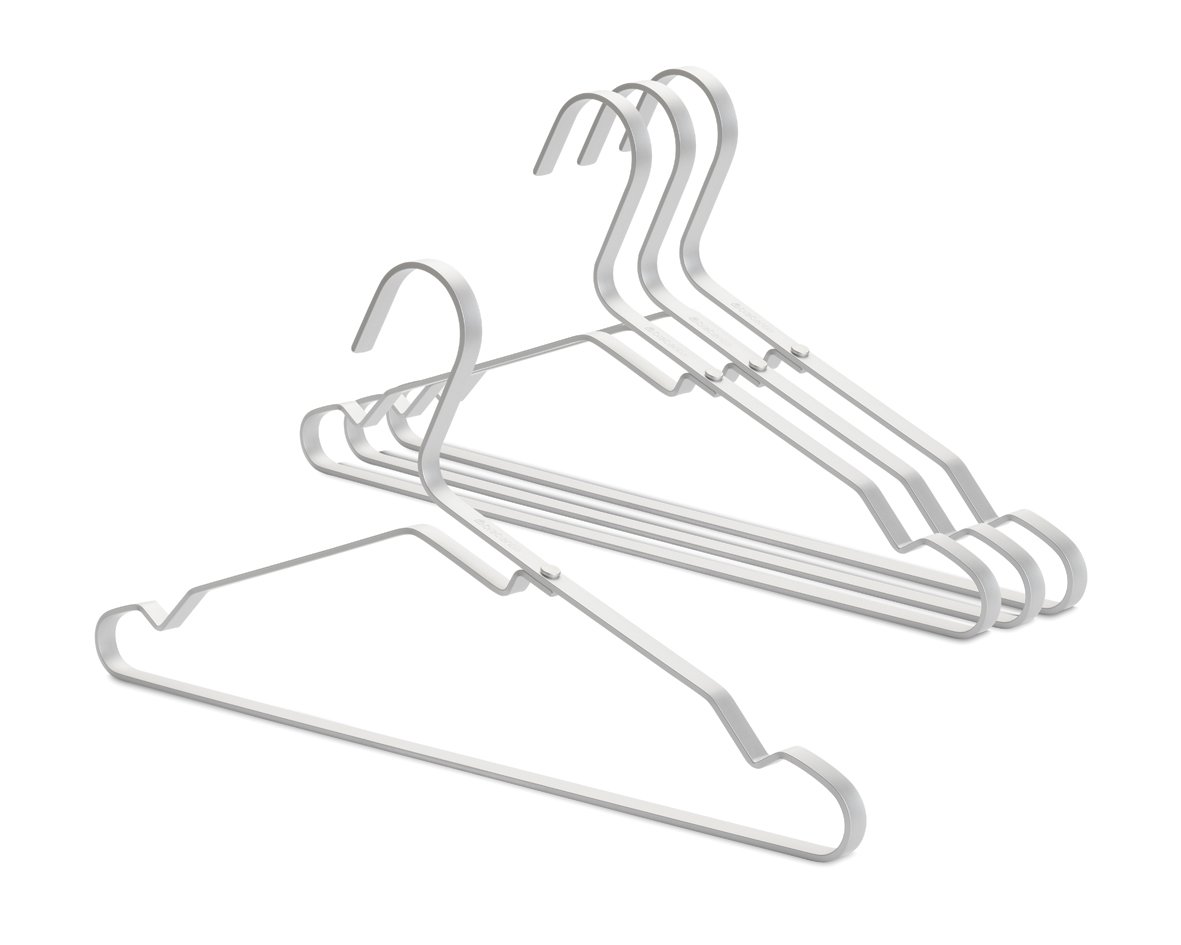 Набор плечиков для одежды Brabantia Accessories, 4 шт., серый (118661) - фото 1