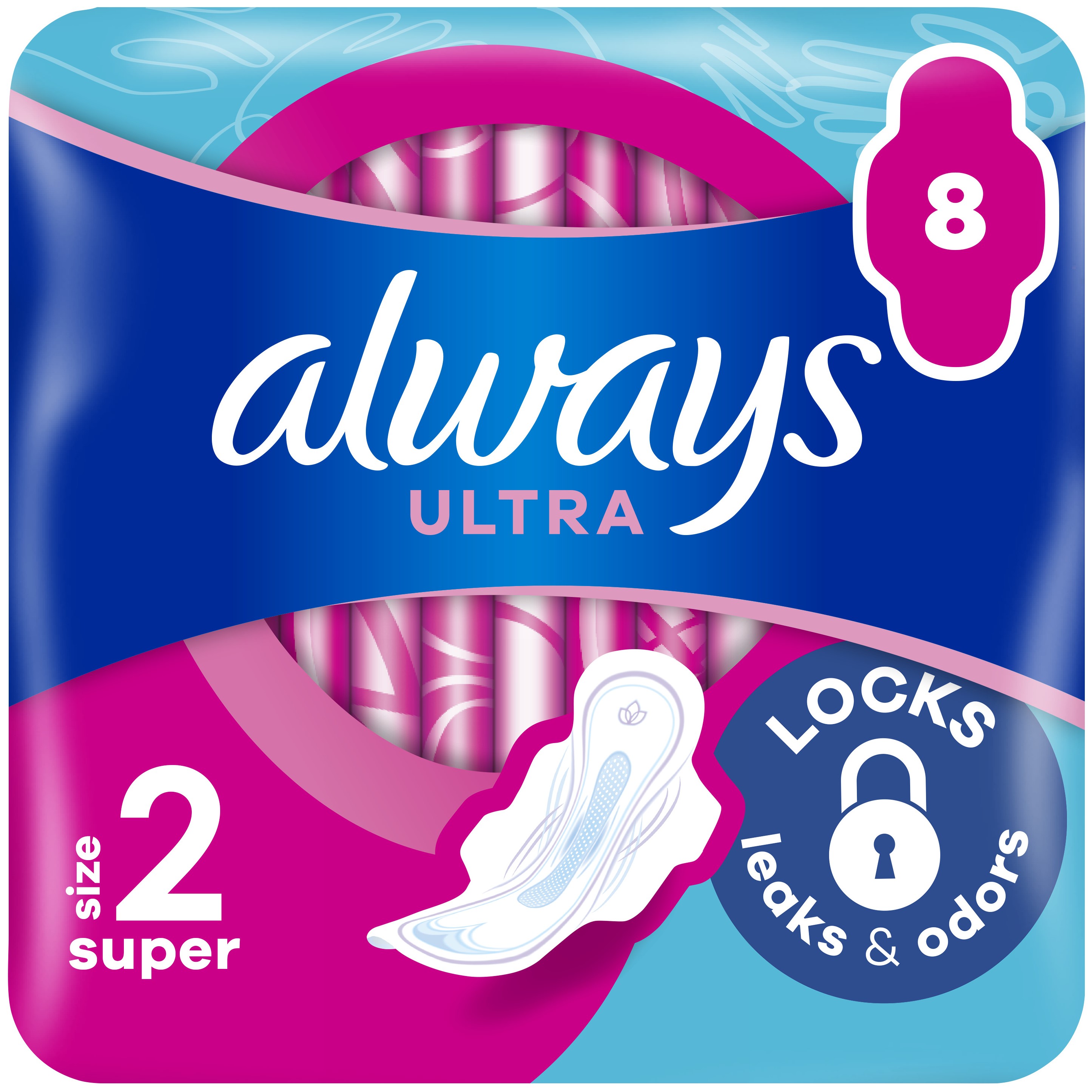 Гігієнічні прокладки Always Ultra Super (Розмір 2) 8 шт. - фото 1