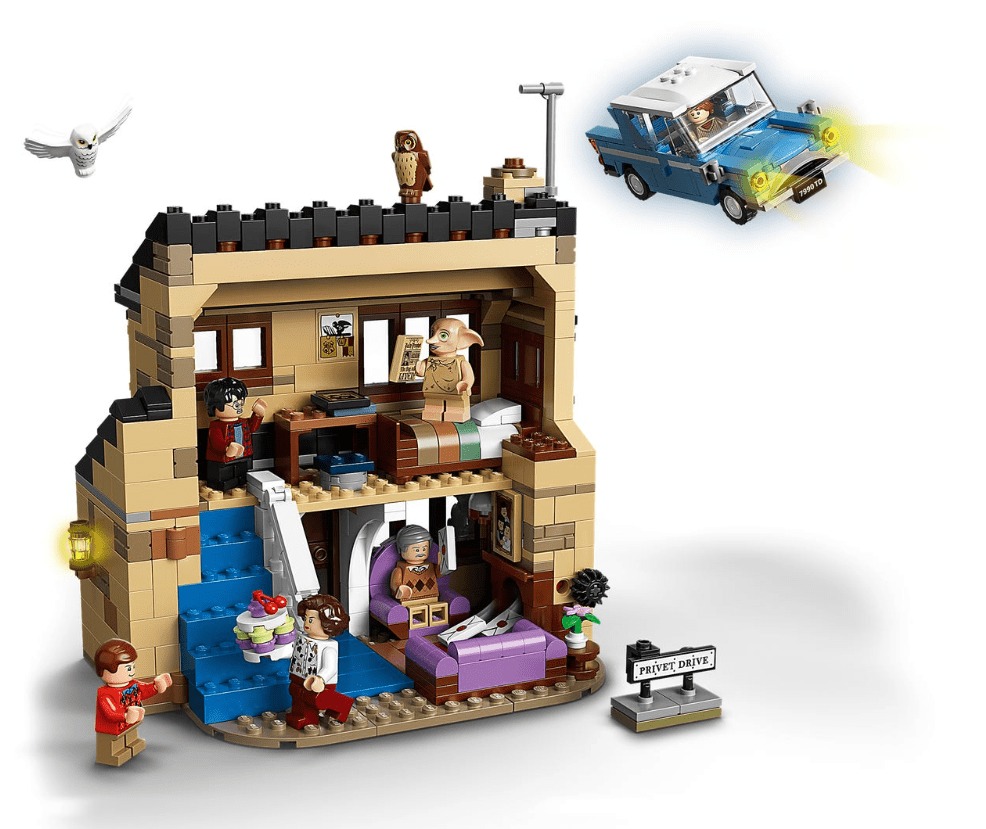 Конструктор LEGO Harry Potter Тисовая улица, дом 4, 797 деталей (75968) - фото 6