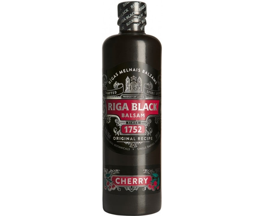 Бальзам Riga Black Balsam Вишневый, 30%, 0,5 л - фото 1
