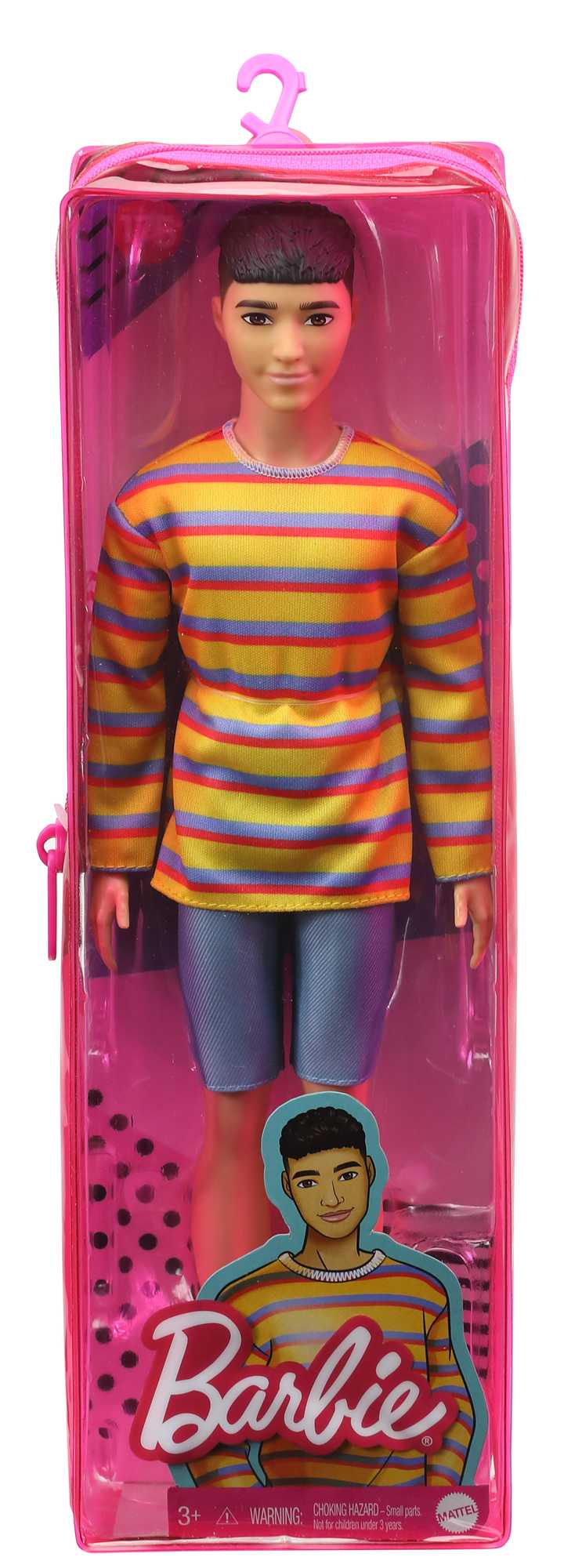 Лялька Barbie Кен Модник в смугастому светрі (GRB91) - фото 4