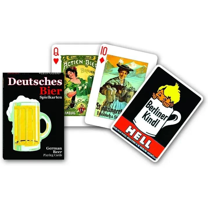 Гральні карти Piatnik Німецьке пиво, одна колода, 55 карт (PT-165511) - фото 1