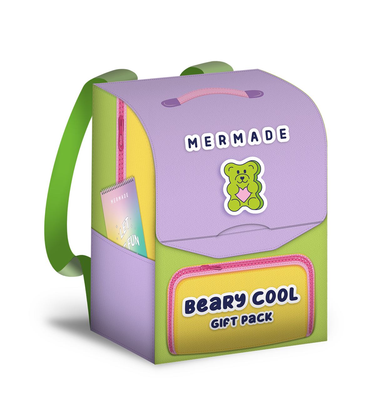 Подарочный набор-рюкзачок Mermade Beary Cool gift-pack - фото 3