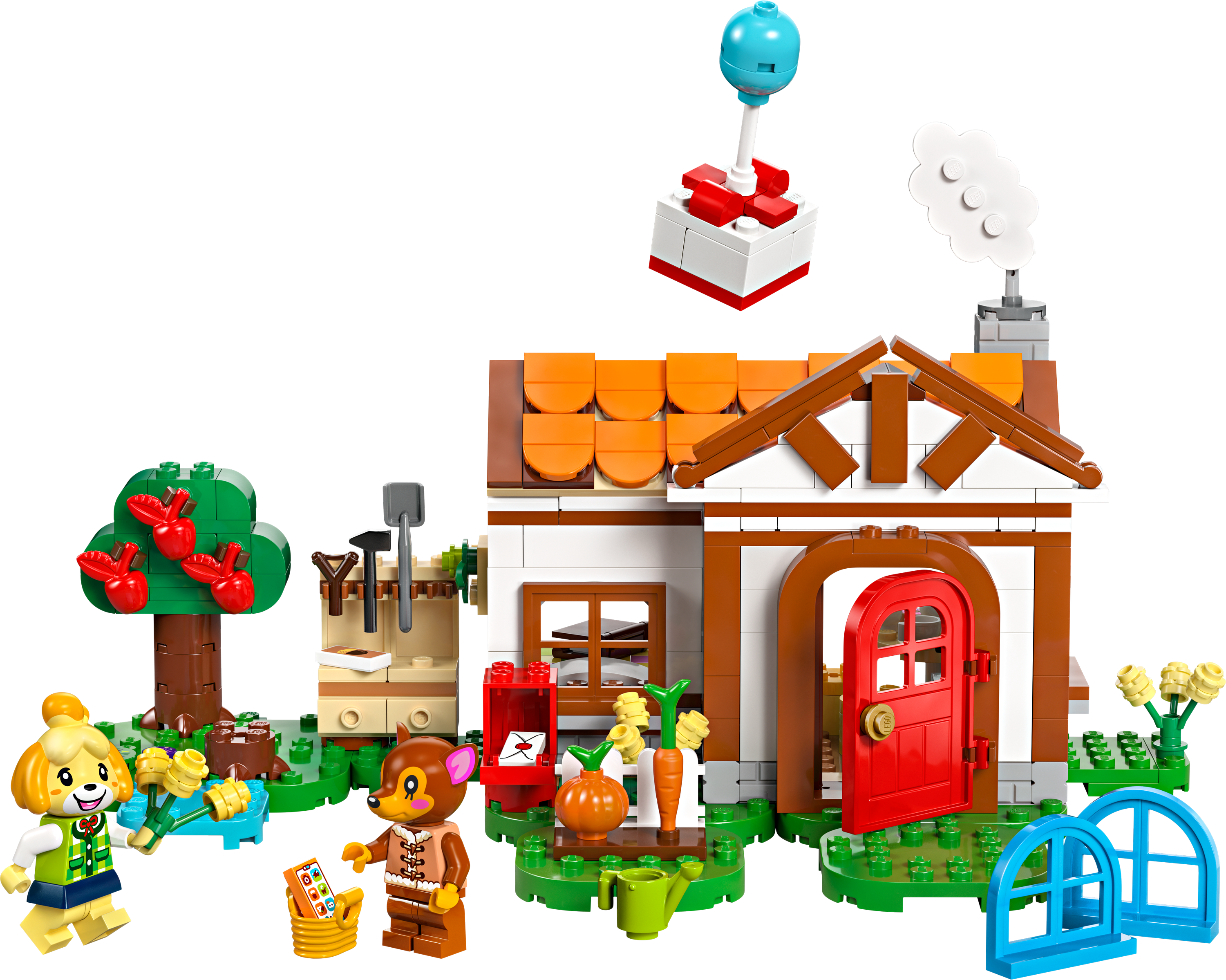 Конструктор LEGO Animal Crossing Візит у гості до Isabelle 389 деталей (77049) - фото 2