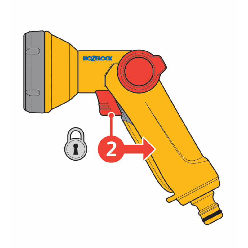 Пістолет розпилювач Hozelock Rose Spray (2672) - фото 6