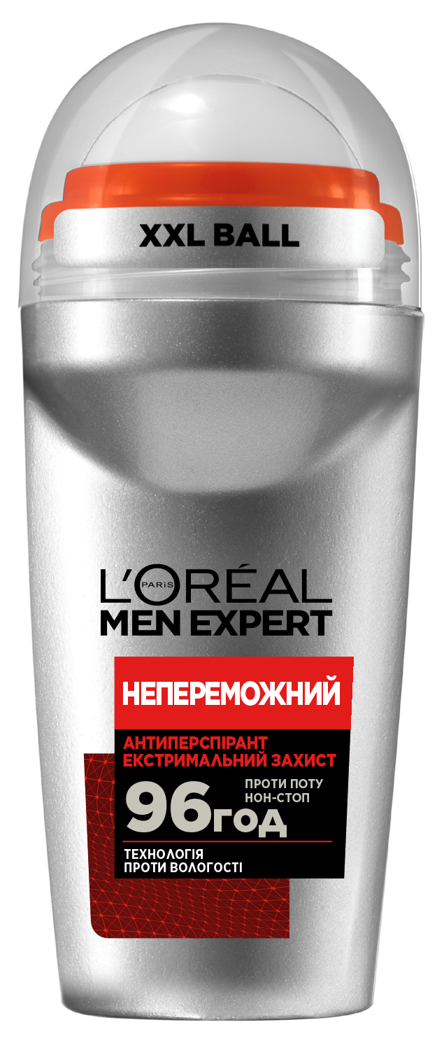 Дезодорант-Антиперспірант L’Oréal Paris Men Expert Непереможний для чоловіків, кульковий, 50 мл - фото 2