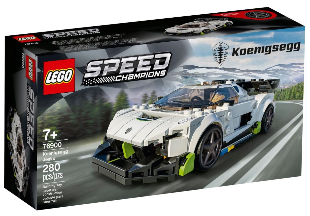 Конструктор LEGO Speed Champions Koenigsegg Jesko, 280 деталей (76900) - фото 1