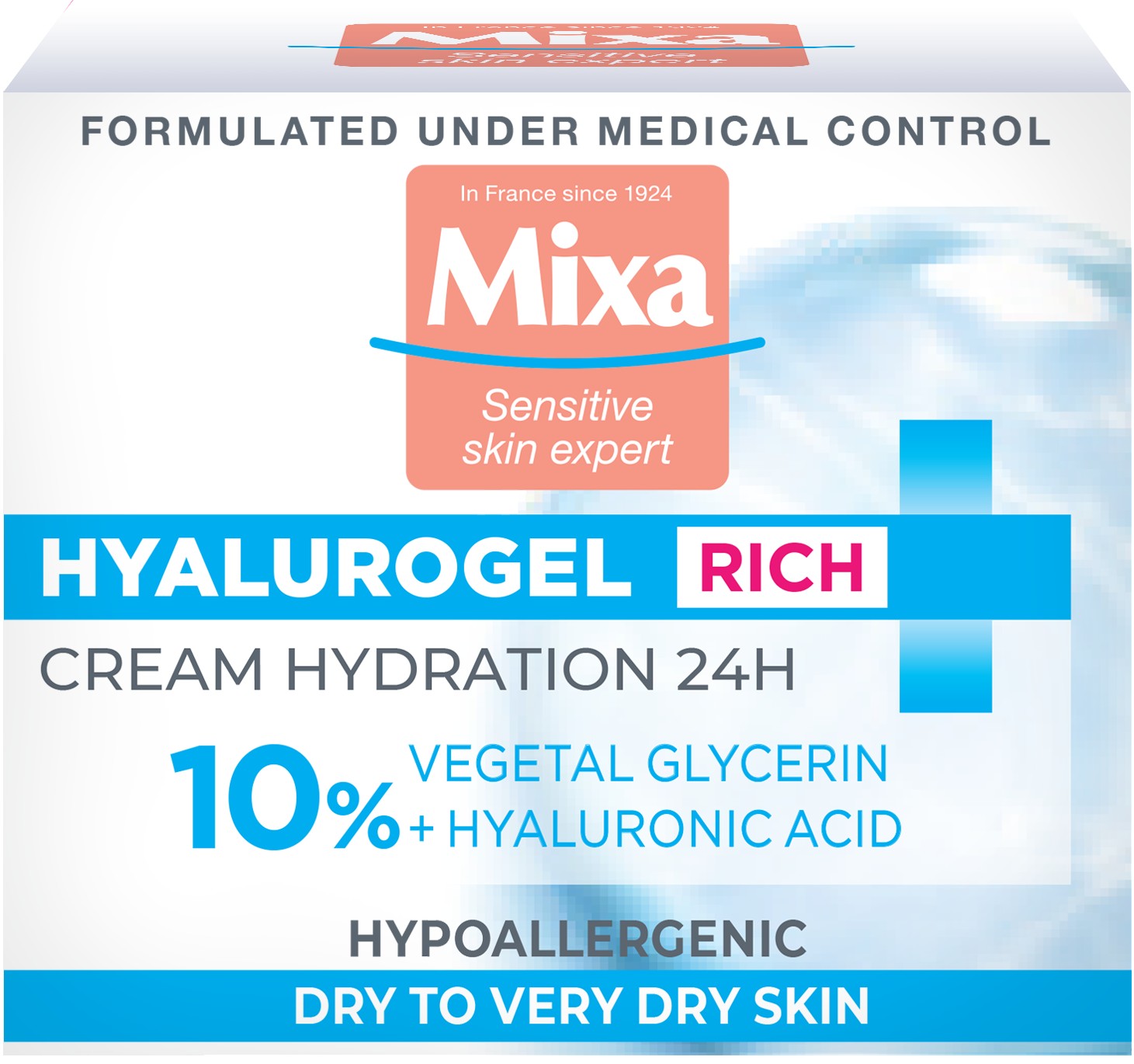 Крем для обличчя Mixa Hydrating для дуже сухої чутливої шкіри, 50 мл (D3337700) - фото 2