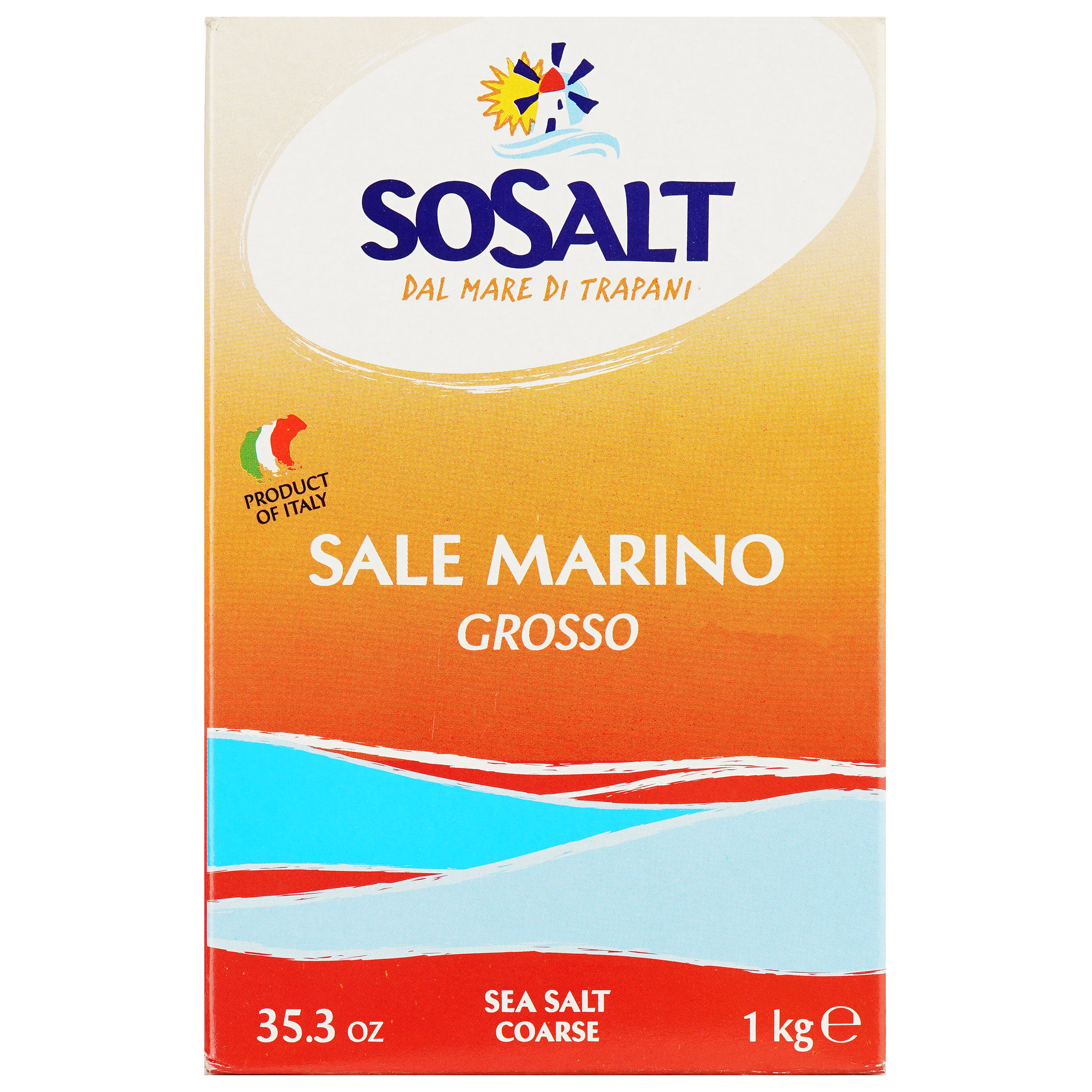 Сіль морська Sosalt, крупного помелу, 1 кг (454026) - фото 1