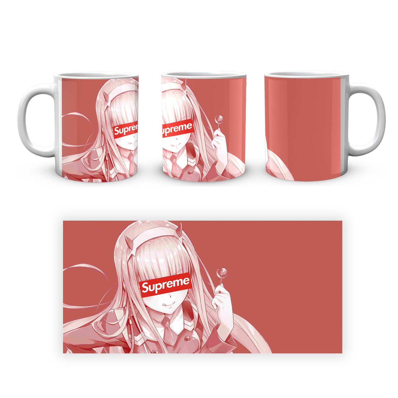 Кружка GeekLand Darling in the Franxx Любимый во Франксе red picture DF.02.08 - фото 4