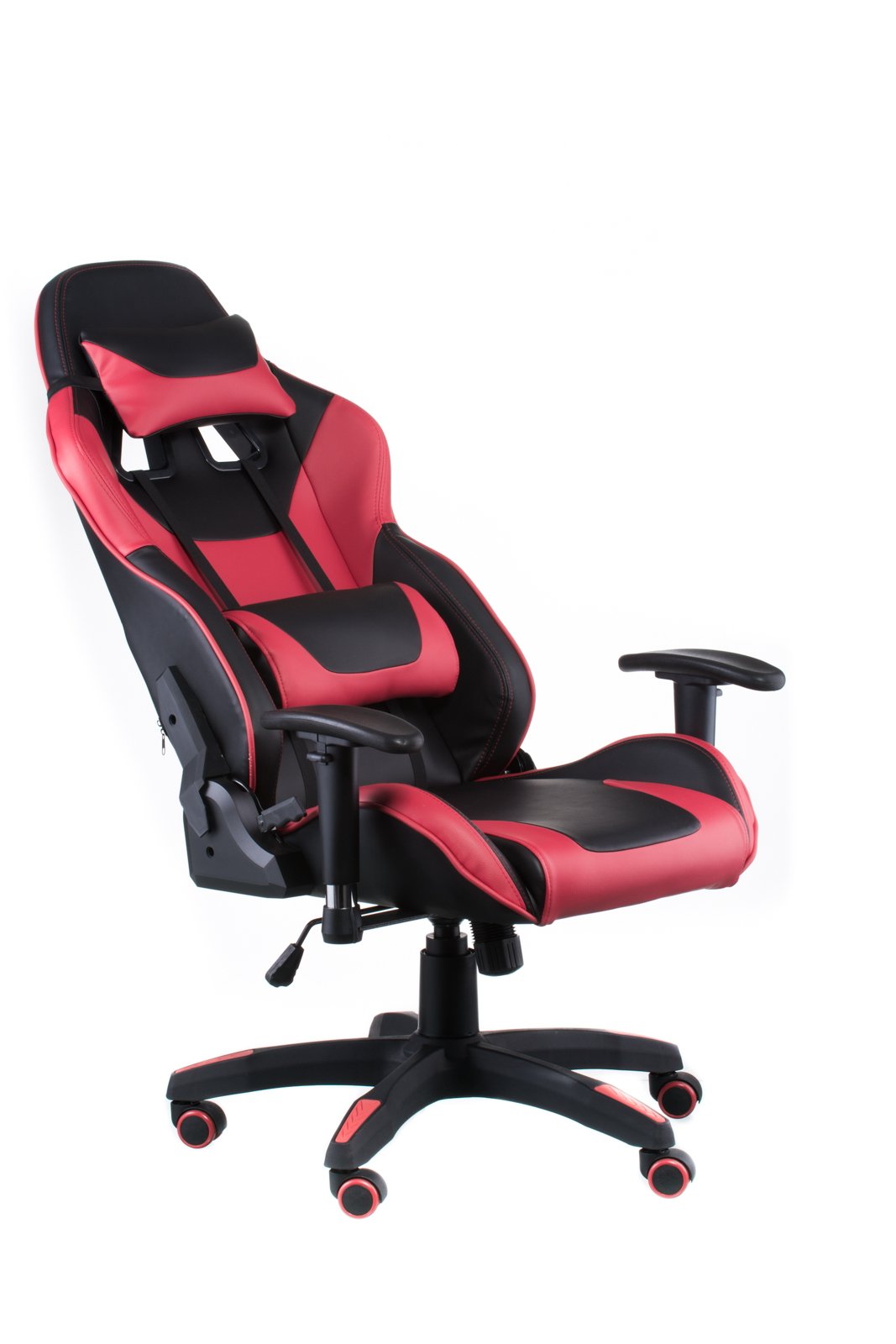 Геймерське крісло Special4you ExtremeRace чорне з красним (E4930) - фото 7